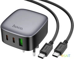 Сетевое зар./устр. Hoco CS33A 30W 3A (PD+QC) (PD30W(TYPE-C TO TYPE-C) 17536)