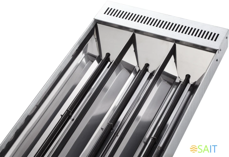 Обогреватель инфракрасный Ballu BIH-Т2-4.5 4500Вт серебристый