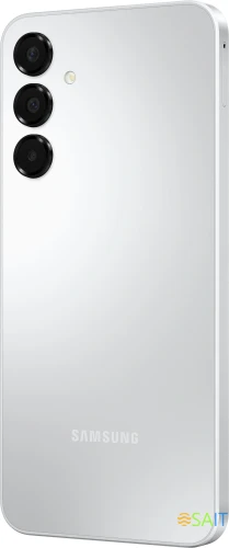 Смартфон Samsung SM-A165F Galaxy A16 128Gb 6Gb серебристый моноблок 3G 4G 6.7" 1080x2340 Android 14 50Mpix 802.11 a/b/g/n/ac NFC GPS GSM900/1800 GSM1900