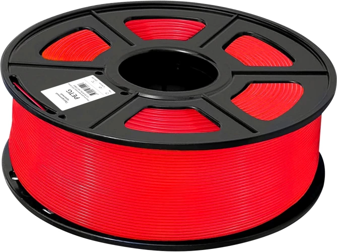 Пластик для принтера 3D Cactus CS-3D-PETG-1KG-T-RED PETG d1.75мм 1кг L316м 1цв.