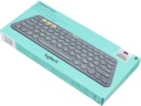 Клавиатура Logitech K380 темно-серый беспроводная BT slim Multimedia для ноутбука (920-007584)