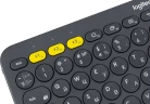 Клавиатура Logitech K380 темно-серый беспроводная BT slim Multimedia для ноутбука (920-007584)