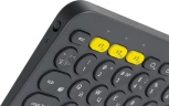 Клавиатура Logitech K380 темно-серый беспроводная BT slim Multimedia для ноутбука (920-007584)