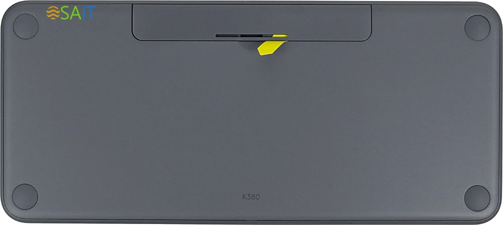 Клавиатура Logitech K380 темно-серый беспроводная BT slim Multimedia для ноутбука (920-007584)