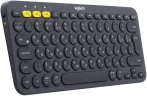 Клавиатура Logitech K380 темно-серый беспроводная BT slim Multimedia для ноутбука (920-007584)