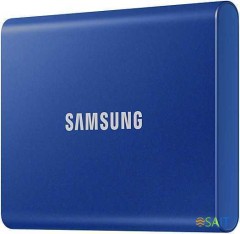 Накопитель SSD Samsung USB-C 500Gb MU-PC500H/WW T7 1.8" синий
