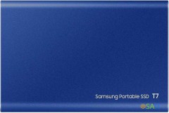 Накопитель SSD Samsung USB-C 500Gb MU-PC500H/WW T7 1.8" синий