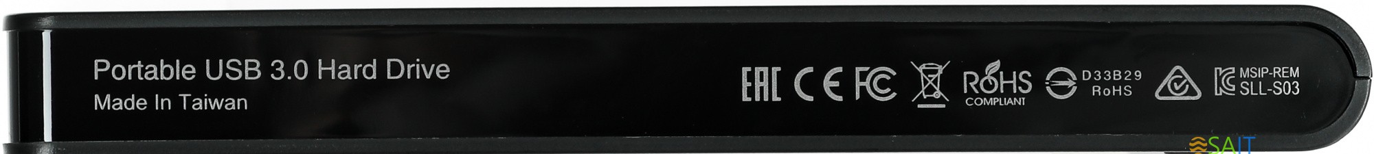 Жесткий диск Silicon Power USB 3.0 1Tb SP010TBPHDS03S3K S03 Stream 2.5" черный