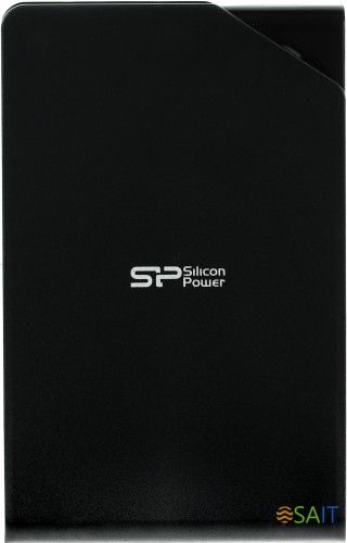 Жесткий диск Silicon Power USB 3.0 1Tb SP010TBPHDS03S3K S03 Stream 2.5" черный