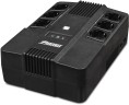 ИБП POWERMAN Brick 800, линейно-интерактивный, 800ВА, 480Вт, 3 евророзетки с резервным питанием, 3 евророзетки с фильтрацией, защита RJ45/RJ11, батарея 12В 9Ач 1 шт., 293мм х 202мм х 93мм, 5.2 кг. Powerman Brick 800