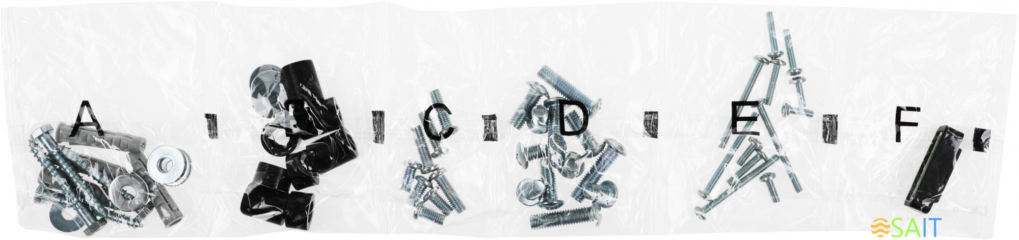 Кронштейн для телевизора Hama H-118106 черный 19"-48" макс.25кг настенный фиксированный