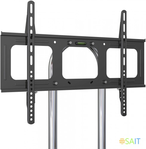 Стойка для телевизора Cactus CS-ST31 черный 37"-75" макс.81.6кг напольный мобильный