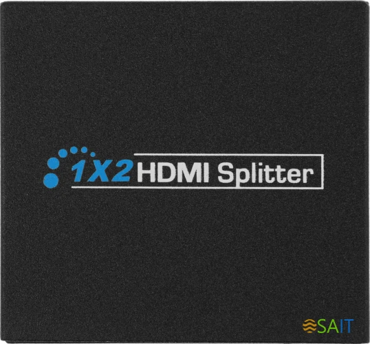 Сплиттер аудио-видео Premier 5-872-2 HDMI (f)/2хHDMI (f) черный