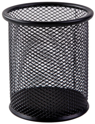 Подставка Deli E9172 для письменных принадлежностей черный металл сетка