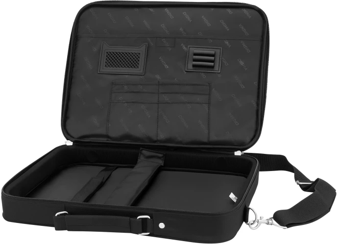 Сумка для ноутбука 15.6" Digma HC-210 черный полиэстер (HC210BK)