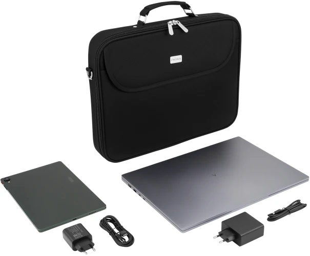 Сумка для ноутбука 15.6" Digma HC-210 черный полиэстер (HC210BK)