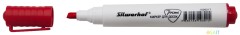 Маркер для досок Silwerhof Prime+ скошенный пиш. наконечник 2-5мм красный коробка