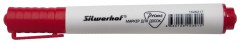Маркер для досок Silwerhof Prime+ скошенный пиш. наконечник 2-5мм красный коробка
