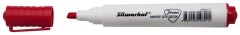 Маркер для досок Silwerhof Prime+ скошенный пиш. наконечник 2-5мм красный коробка
