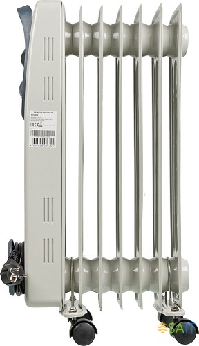 Радиатор масляный Ресанта ОМ-7Н 1500Вт белый
