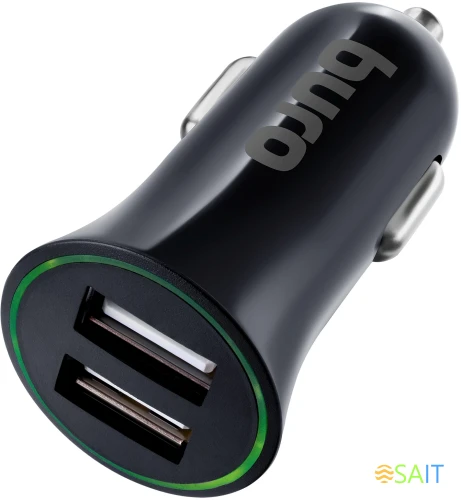 Автомобильное зар./устр. Buro XCJ-041-2.1A 10.5W 2.1A+1A 2xUSB универсальное черный
