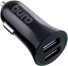 Автомобильное зар./устр. Buro XCJ-041-2.1A 10.5W 2.1A+1A 2xUSB универсальное черный