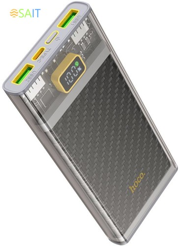 Мобильный аккумулятор Hoco J103 Discovery edition 10000mAh QC/PD 22.5W 5A 2xUSB-A/USB-C серый (J103 DISCOVERY EDITION GRAY)