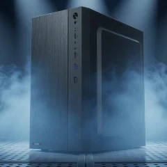 Корпус Accord ACC-XA05 черный без БП mATX 1x80mm 1x120mm 2xUSB2.0 1xUSB3.0 audio bott PSU