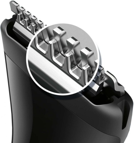 Триммер Philips MG1100/16 черный (насадок в компл:3шт)