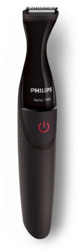 Триммер Philips MG1100/16 черный (насадок в компл:3шт)