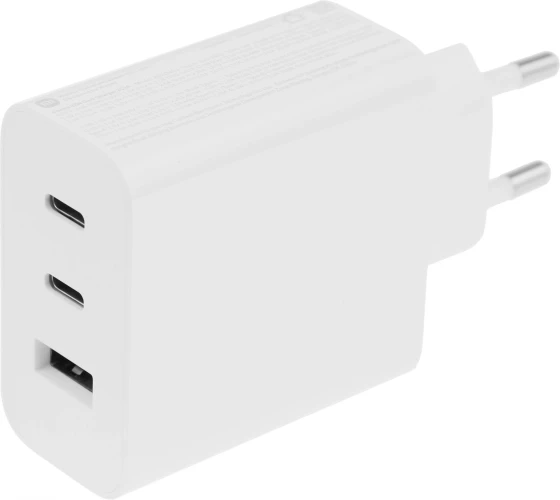 Сетевое зар./устр. Xiaomi 67W GaN Charger 2C1A EU 67W 6.1A (PD) 2хUSB-C/USB-A универсальное белый (BHR7493EU)