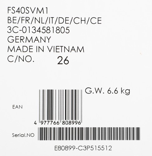 Швейная машина Brother FS40S белый/голубой