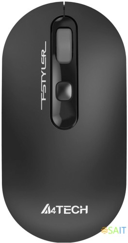 Мышь A4Tech Fstyler FG20S серый оптическая 2000dpi silent беспров. USB для ноутбука 3but (FG20S USB GREY)