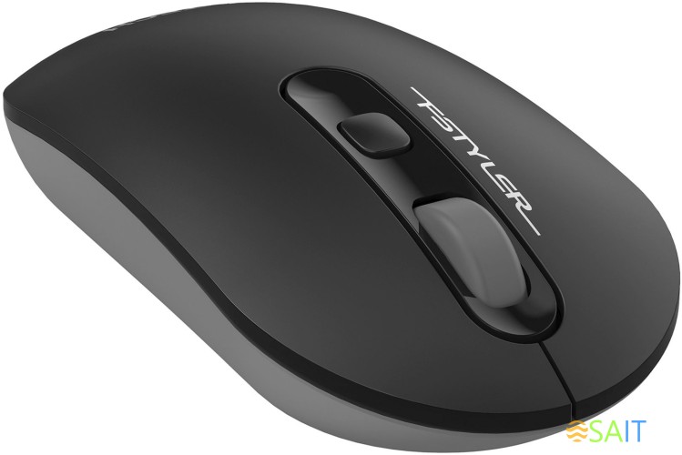 Мышь A4Tech Fstyler FG20S серый оптическая 2000dpi silent беспров. USB для ноутбука 3but (FG20S USB GREY)