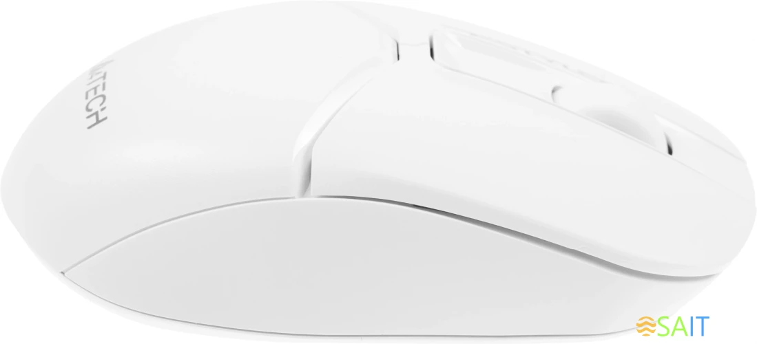 Мышь A4Tech Fstyler FB12 белый оптическая 1200dpi беспров. BT/Radio USB 3but (FB12 WHITE)