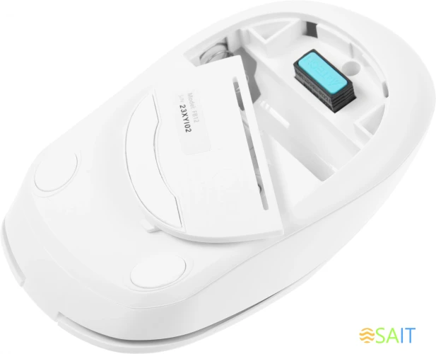 Мышь A4Tech Fstyler FB12 белый оптическая 1200dpi беспров. BT/Radio USB 3but (FB12 WHITE)