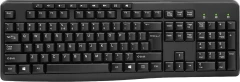 Клавиатура Оклик 305M черный USB Multimedia (1659987)