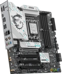 Материнская плата MSI B860M GAMING PLUS WIFI Soc-1851 Intel B860 4xDDR5 mATX AC`97 8ch(7.1) 5Gigabit RAID+HDMI+DP