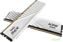 Память DDR5 2x16GB 6400MHz A-Data AX5U6400C3216G-DTLABWH XPG Lancer Blade RTL Gaming PC5-51200 CL32 DIMM ECC 288-pin 1.4В kit dual rank с радиатором Ret