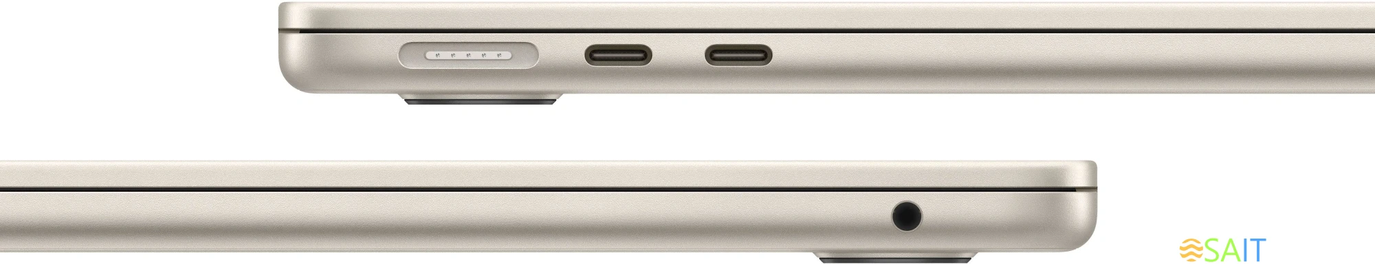 Ноутбук Apple MacBook Air A3240 M4 10 core 16Gb SSD512Gb/10 core GPU 13.6" Liquid Retina (2560x1664) macOS star WiFi BT Cam (MW103LL/A)