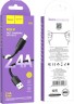 Кабель Hoco X96 Hyper iP USB (m)-Lightning (m) 1м черный коробка