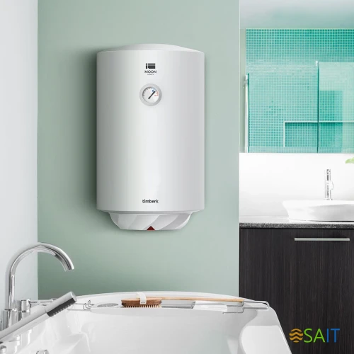 Водонагреватель Timberk SWH RE17 80 V 1.5кВт 80л электрический настенный/белый