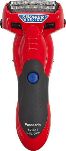 Бритва сетчатая Panasonic ES-SL41R520 реж.эл.:3 питан.:аккум. красный/черный