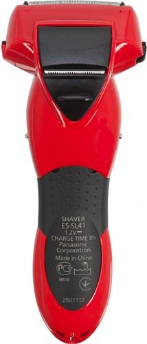 Бритва сетчатая Panasonic ES-SL41R520 реж.эл.:3 питан.:аккум. красный/черный
