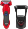 Бритва сетчатая Panasonic ES-SL41R520 реж.эл.:3 питан.:аккум. красный/черный