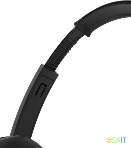 Наушники с микрофоном A4Tech Fstyler FH100 черный 2м накладные оголовье (FH100 (STONE BLACK))