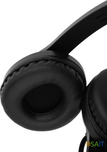 Наушники с микрофоном A4Tech Fstyler FH100 черный 2м накладные оголовье (FH100 (STONE BLACK))