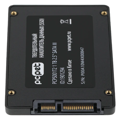 Накопитель SSD PC Pet SATA-III 1TB PCPS001T2 2.5" OEM