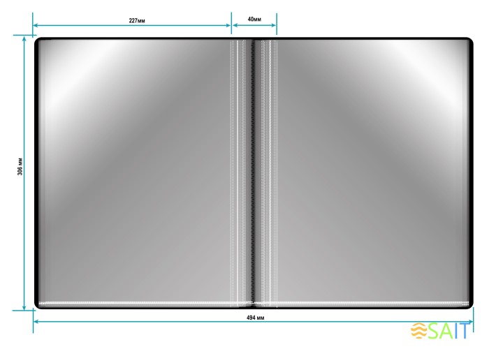Папка с 100 прозр.вклад. Бюрократ -BPVN100BLCK A4 пластик 0.8мм торц.карм с бум. встав черный