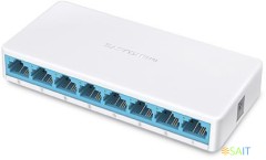 Коммутатор Mercusys MS108 (L2) 8x100Мбит/с неуправляемый